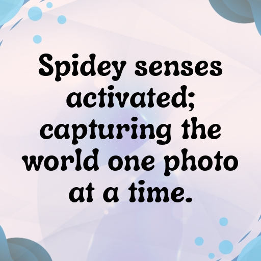 Spiderman Captions Photo for Instagram In (2025)-Xgznyi