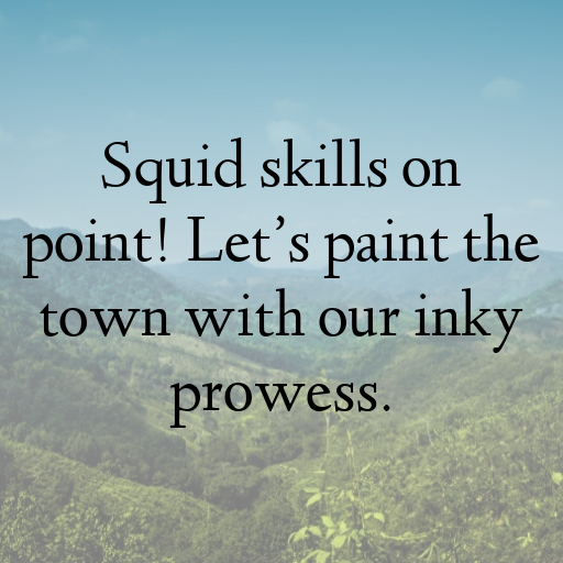 Splatoon Captions Photo for Instagram In [2025]-8uo6bH