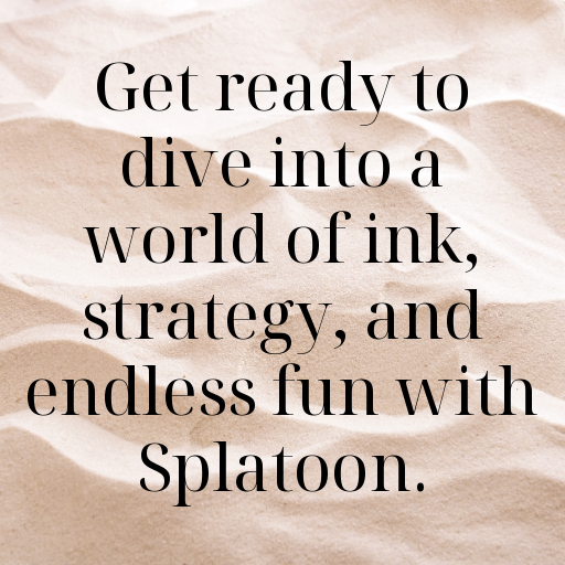 Splatoon Captions Photo for Instagram In [2025]-SIOO4J