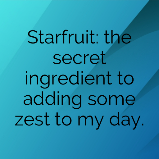 187+ Starfruit Captions For Instagram In 2025 7 Starfruit Captions Image For Instagram In 2025-CcVDFf