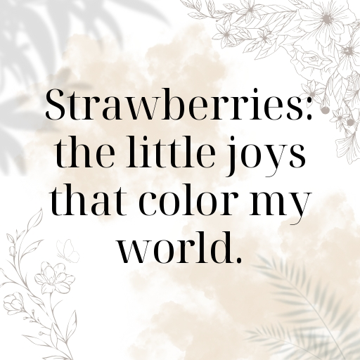 165+ Strawberry Captions For Instagram In 2025 5 Strawberry Captions Photo For Instagram In 2025-dSbth4