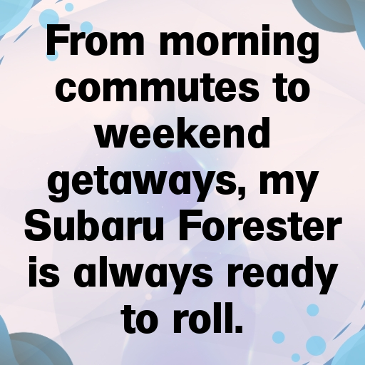 Subaru Forester Captions Image for Instagram In [2025]-sXVgTm