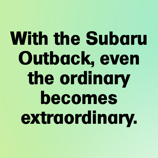 Subaru Outback Captions Photo for Instagram In [2025]-5kYZ98