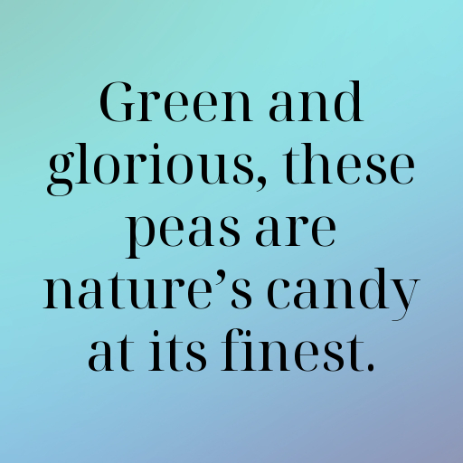 Sugar Snap Pea Captions Photo For Instagram In [2025]-3Ogg4X