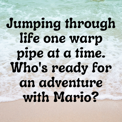 Super Mario Captions Photo for Instagram In (2025)-G71ZJZ