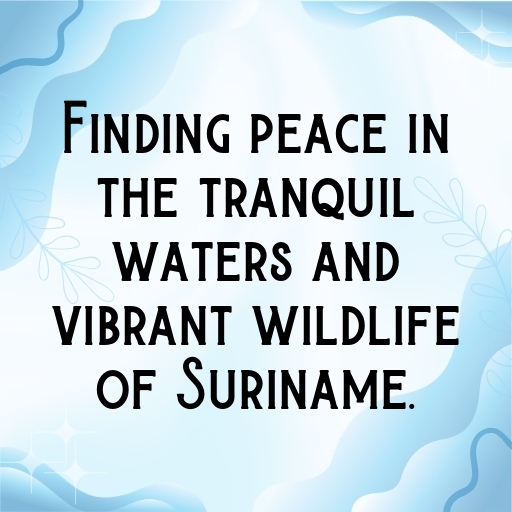 Suriname Captions Photo For Instagram In 2025-L0oH4U