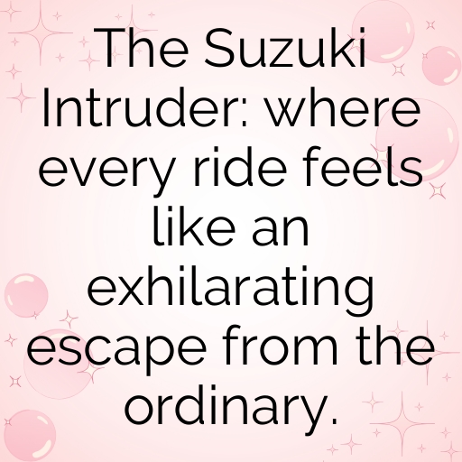 Suzuki Intruder Captions Image for Instagram In [2025]-p5YD90