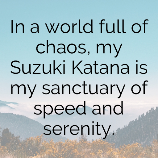 Suzuki Katana Captions Image for Instagram In (2025)-td17DB