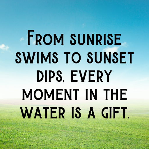 Swimming Captions Photo for Instagram In [2025]-ggenWT