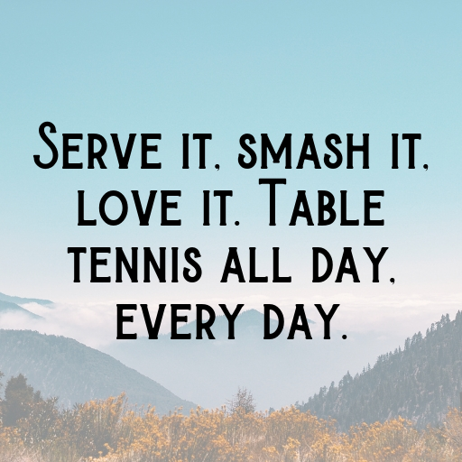 Table Tennis Captions Photo for Instagram In 2025-UQAwWo