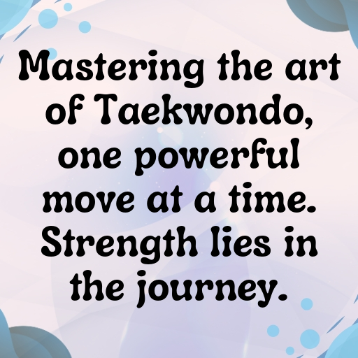 Taekwondo Captions Photo for Instagram In (2025)-VMptSz