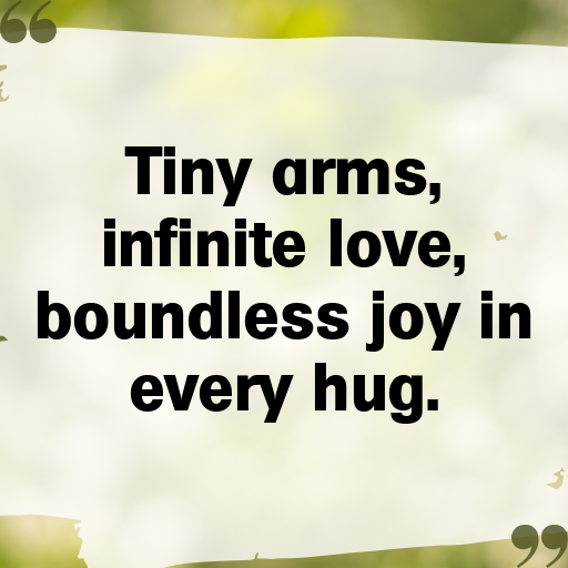 Tender Hugs Baby Captions Image for Instagram In (2025)-FsAEXG