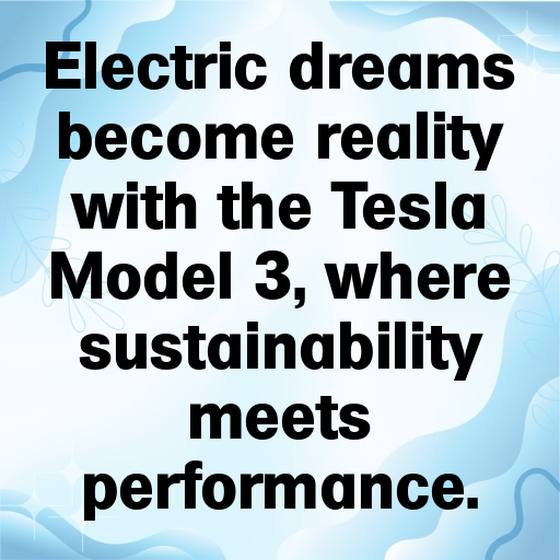 Tesla Model 3 Captions Image for Instagram In (2025)-BFd7Nh