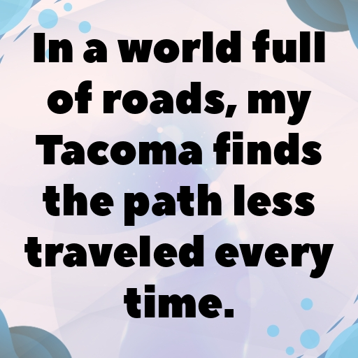 187+ Toyota Tacoma Captions for Instagram In (2025) 3 Toyota Tacoma Captions Photo for Instagram In (2025)-2Qpobc