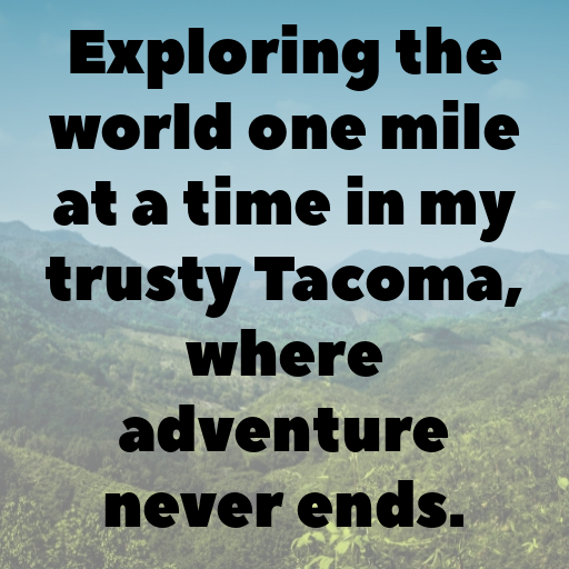 187+ Toyota Tacoma Captions for Instagram In (2025) 6 Toyota Tacoma Captions Photo for Instagram In (2025)-Js7MYS