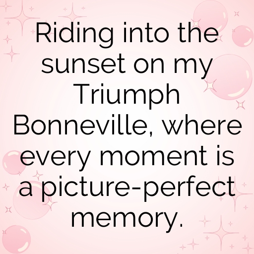 Triumph Bonneville Captions Image for Instagram In [2025]-paMia9