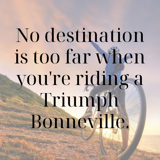 Triumph Bonneville Captions Photo for Instagram In [2025]-2ZXJkr