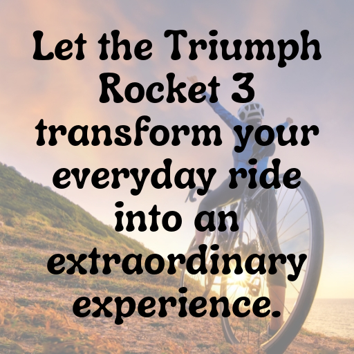 Triumph Rocket 3 Captions Image for Instagram In [2025]-NWze8u