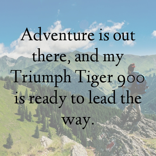 Triumph Tiger 900 Captions Image for Instagram In (2025)-DMyKRL