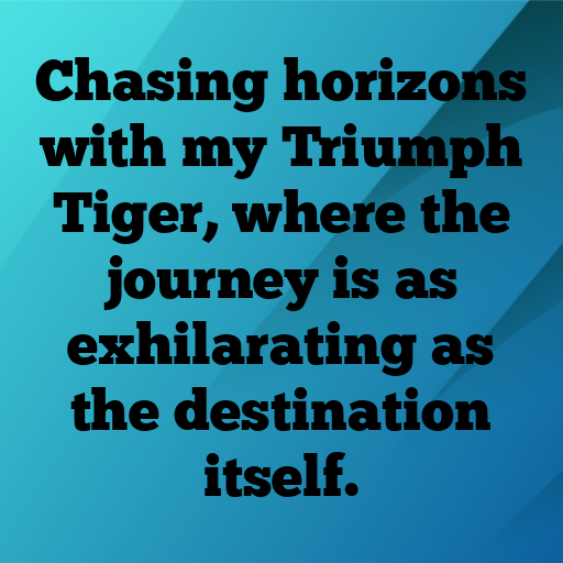 Triumph Tiger Captions Image for Instagram In [2025]-PLOvfy