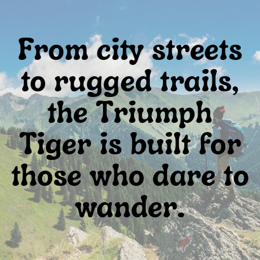 Triumph Tiger Captions Image for Instagram In [2025]-Q0gtfF