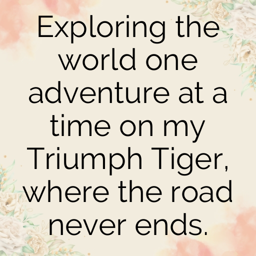Triumph Tiger Captions Photo for Instagram In [2025]-zyyUod