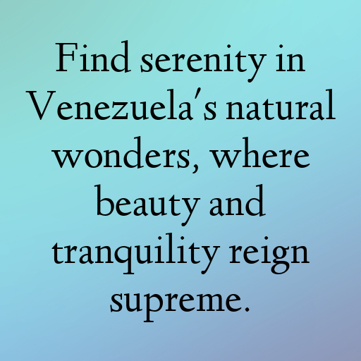 Venezuela Captions Photo For Instagram In [2025]-VSBEed