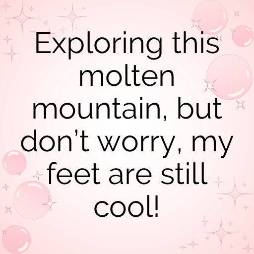 Volcano Adventure Captions Image for Instagram In 2025-WKCZv4