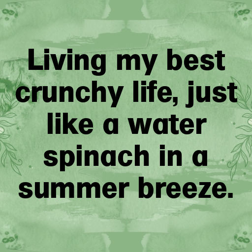 Water Spinach Captions Photo For Instagram In (2025)-KvAut6