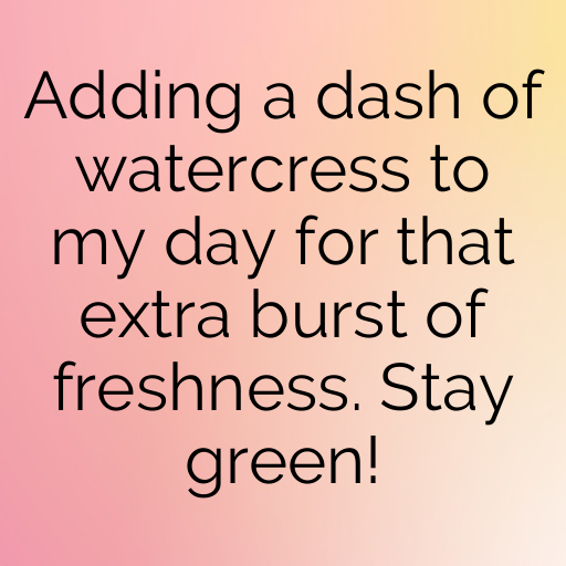 176+ Watercress Captions For Instagram In 2025 6 Watercress Captions Photo For Instagram In 2025-oEXXGO