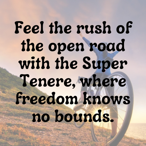 Yamaha Super Tenere Captions Image for Instagram In 2025-bTop9a