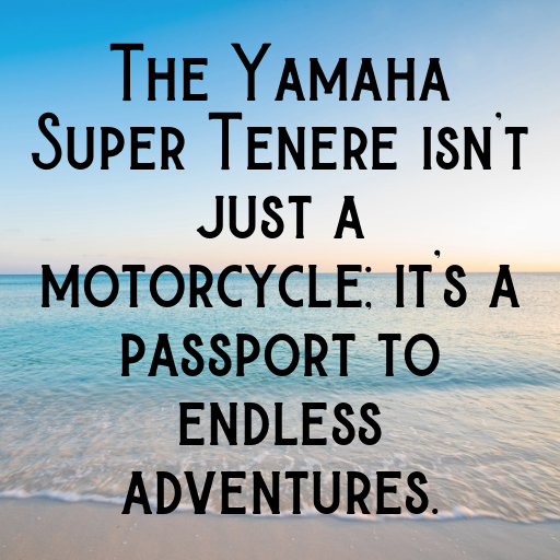 Yamaha Super Tenere Captions Image for Instagram In 2025-OfPT67
