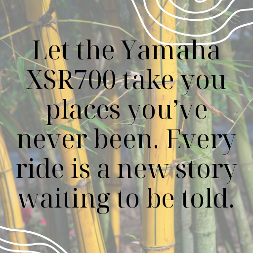 Yamaha XSR700 Captions Photo for Instagram In [2025]-286KrW