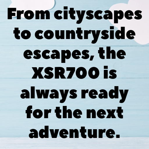 Yamaha XSR700 Captions Photo for Instagram In [2025]-4xg8fp