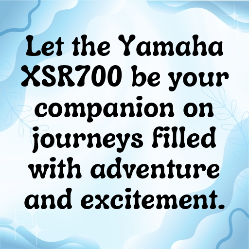 Yamaha XSR700 Captions Photo for Instagram In [2025]-pJCjFW